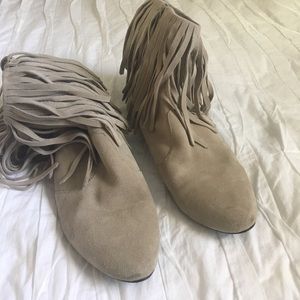 Sam Edelman fringe bootie
